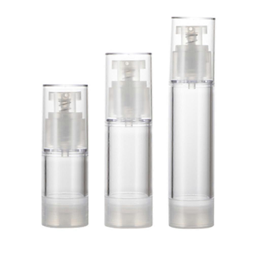 3Pcs Emulsion Bottles Made for Storage Transparent Lotion Containers