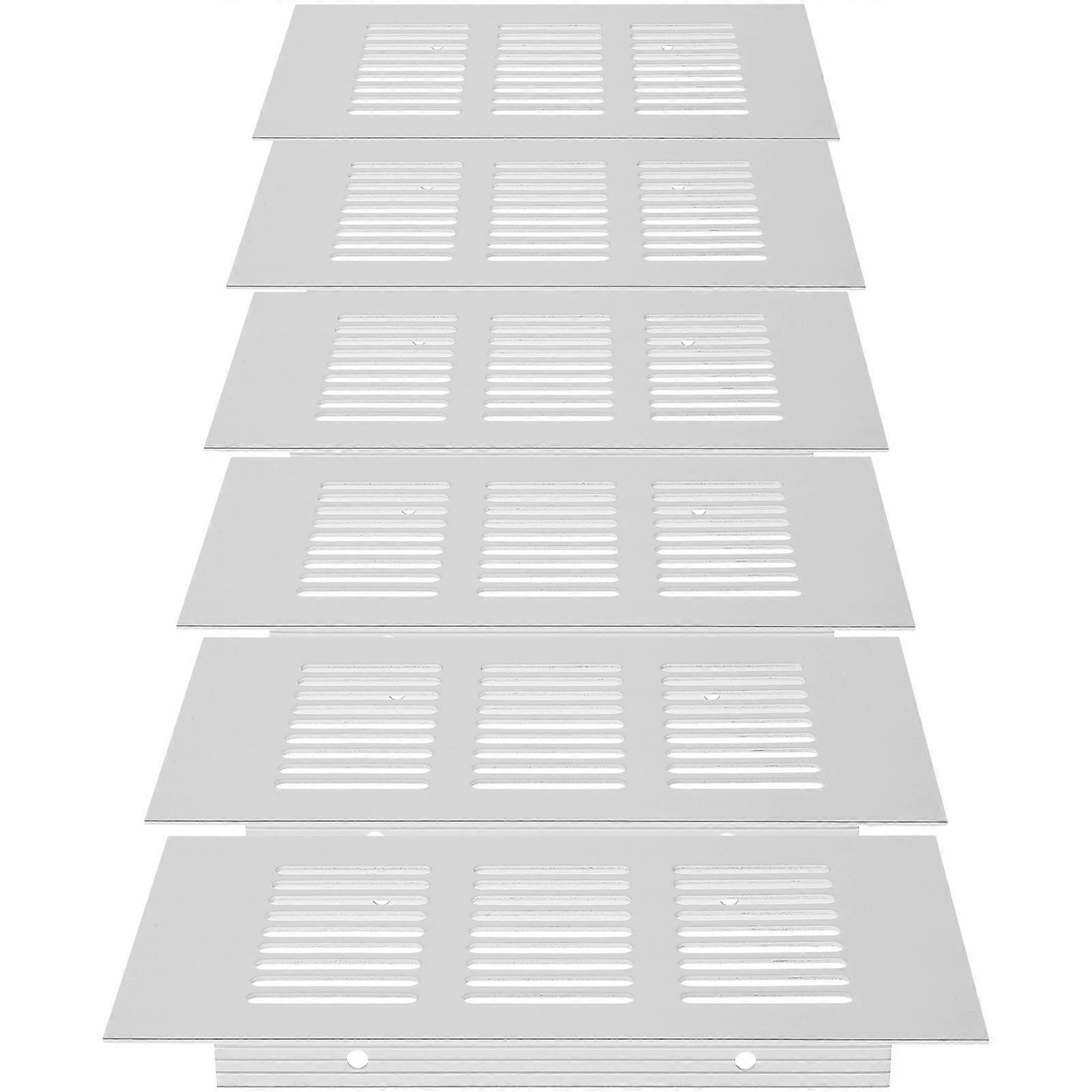 Furniture Air Vent In Rectangular Shape 24 Pcs Perfect For Shoe Cabinet Heat Dissipation And Airflow Control