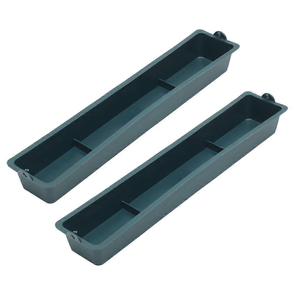 Chicken Feeder Plastic Hanging Feeder for Poultry Use 4Pcs