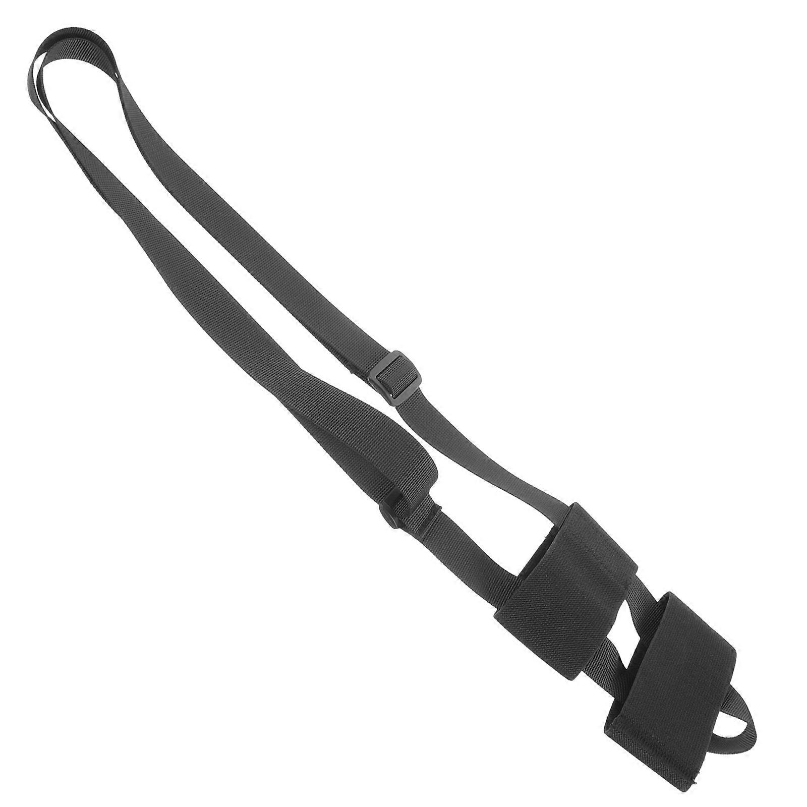 Water Bottle Carrier Fabric Strap for Outdoor Use 3Pcs Set Black