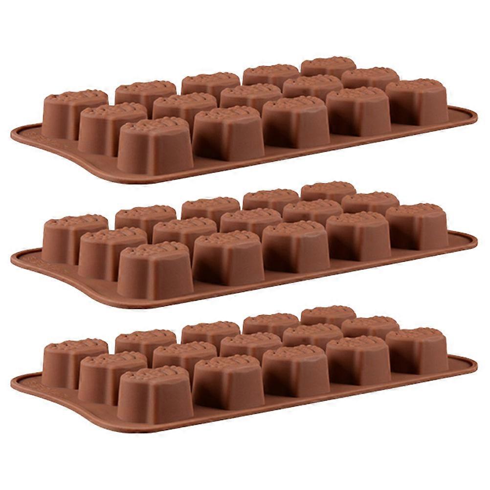 12 Pcs Chocolate Making Molds Non-stick Candy Molds For Cake Shop Baking 21.5X10.4CM Size