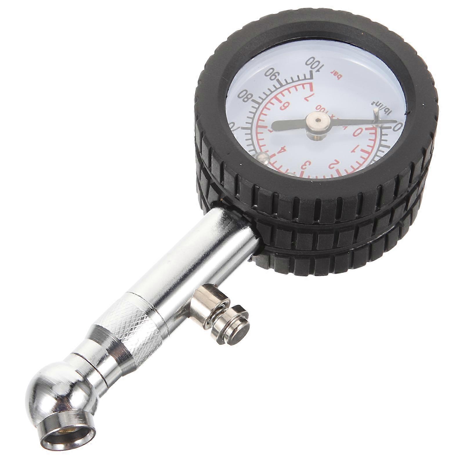 Automotive Tools Car Air Pressure Tester High Sensitivity Copper Material Rectangular Shape 1Pack