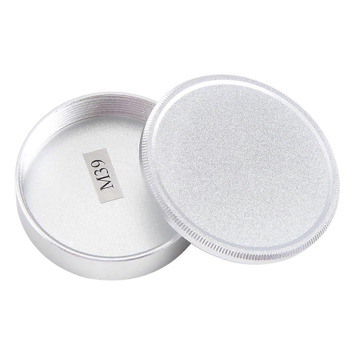 Metal Body Cap And Lens Rear Cap Set For M39 Ltm Screw Mount Mcm39S