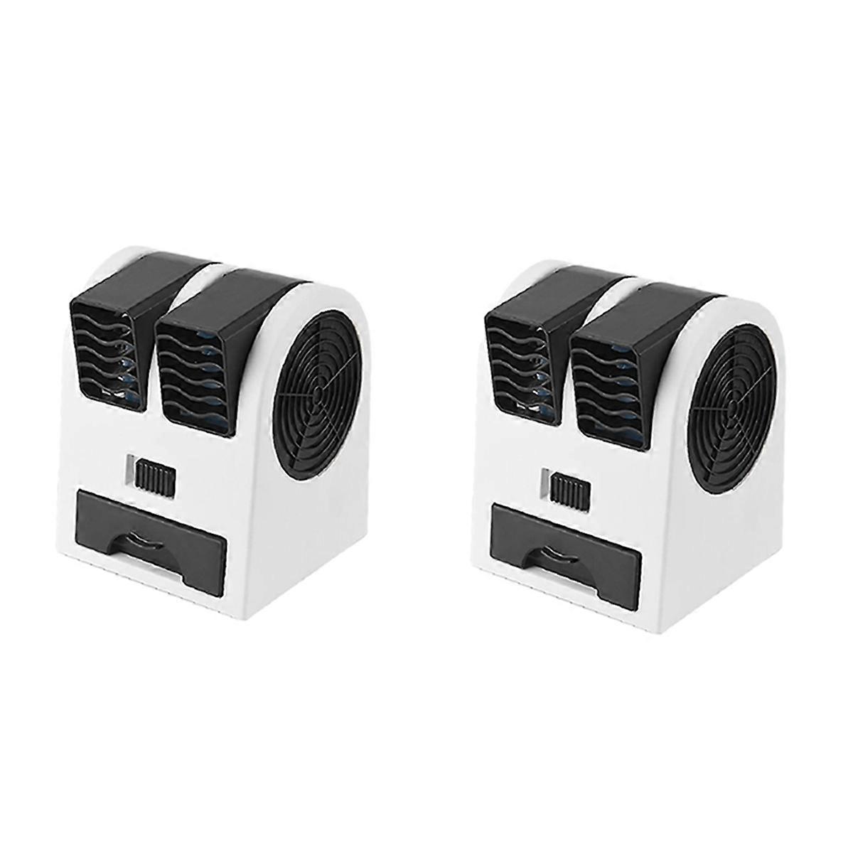 Mini Air Conditioning Fan Humidifier Purifier for Home