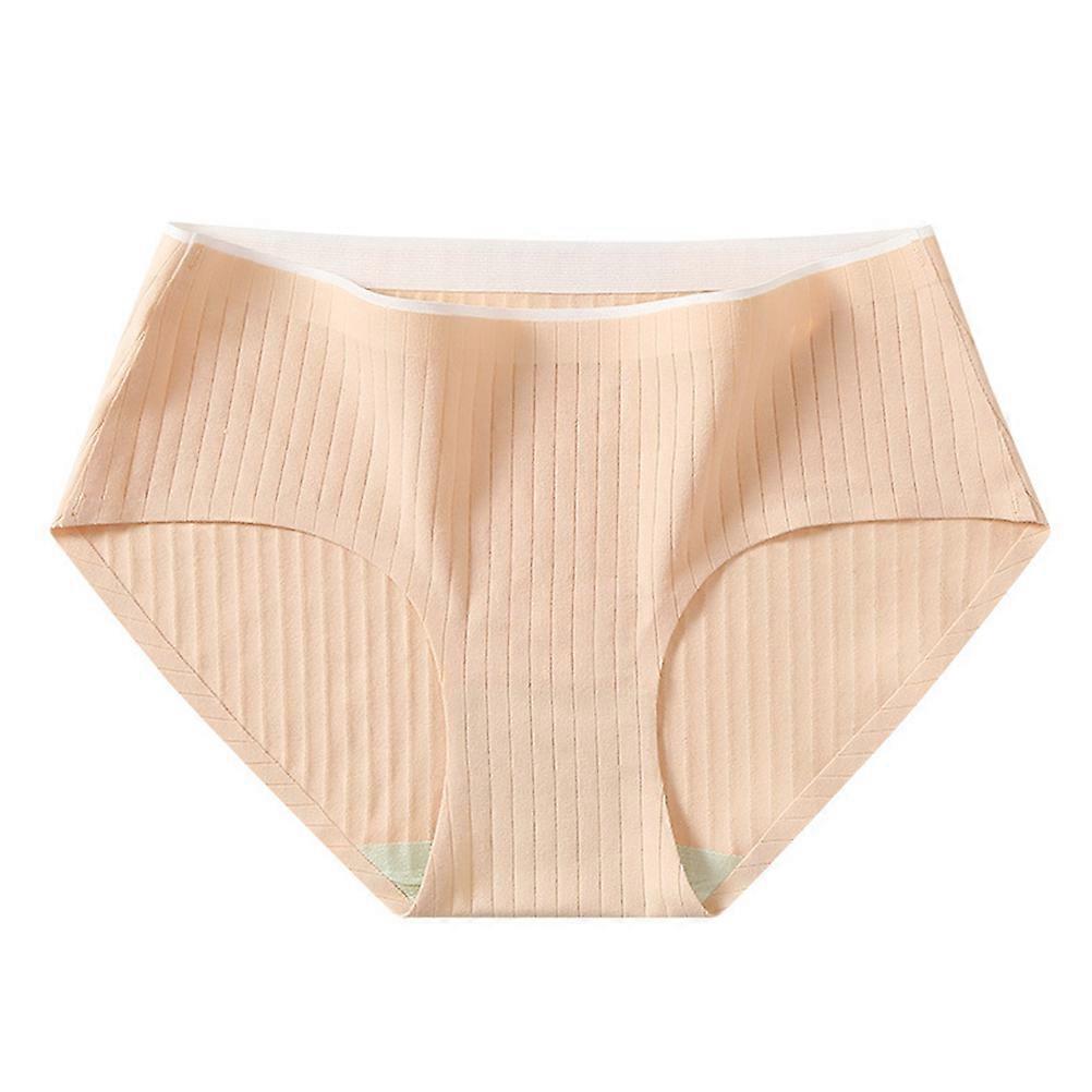 Women Briefs Solid Color Underpant for Breathable Fit 12Pcs Package