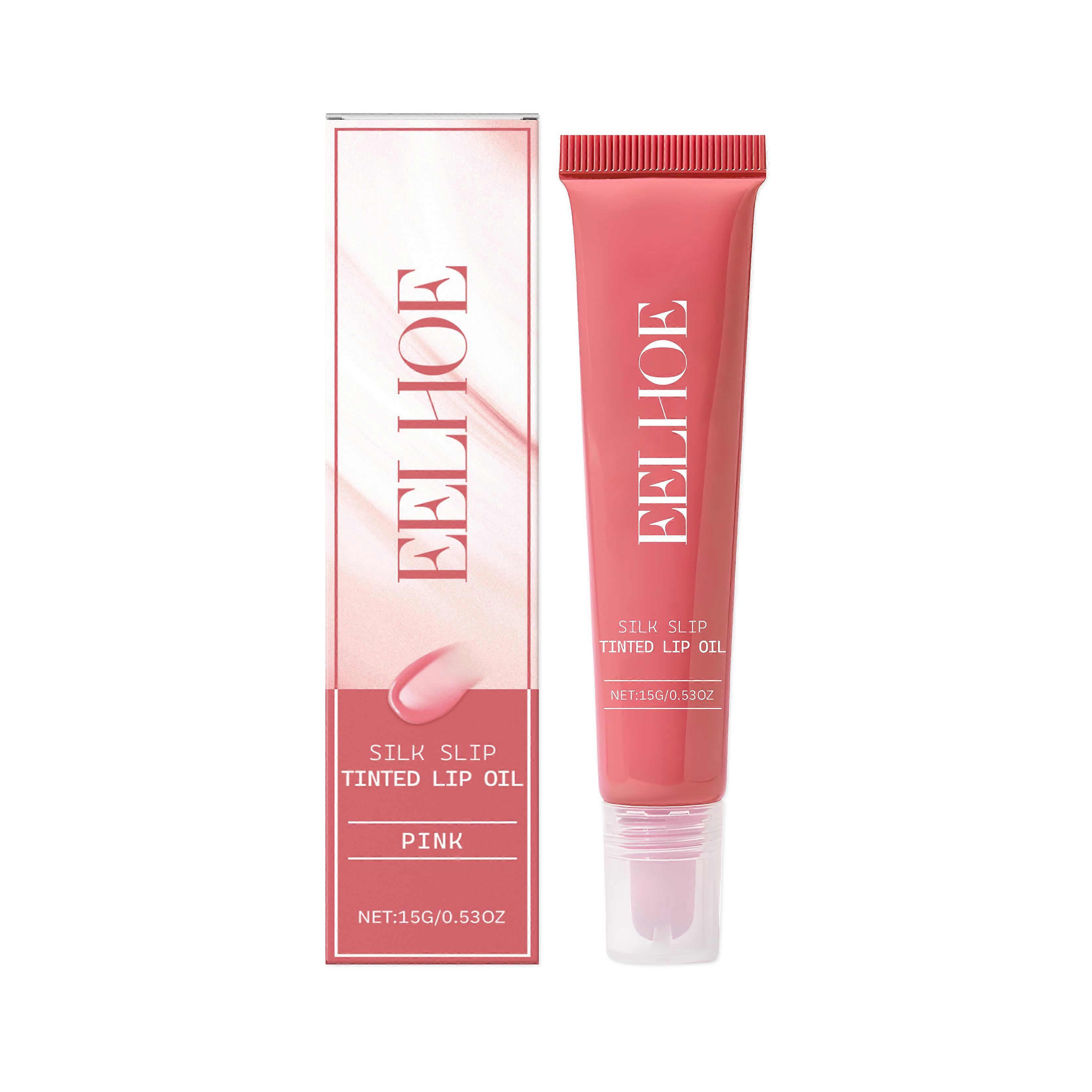 EELHOE Pink Moisturizing Lip Oil, Mild Ingredients Moisturize And Moisturize Lips Moisturizing Lip Oil