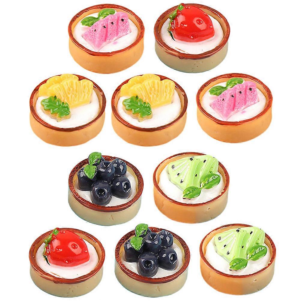 Artificial Cake Model Mini Fake Cake for Decor with 54Pcs Pack