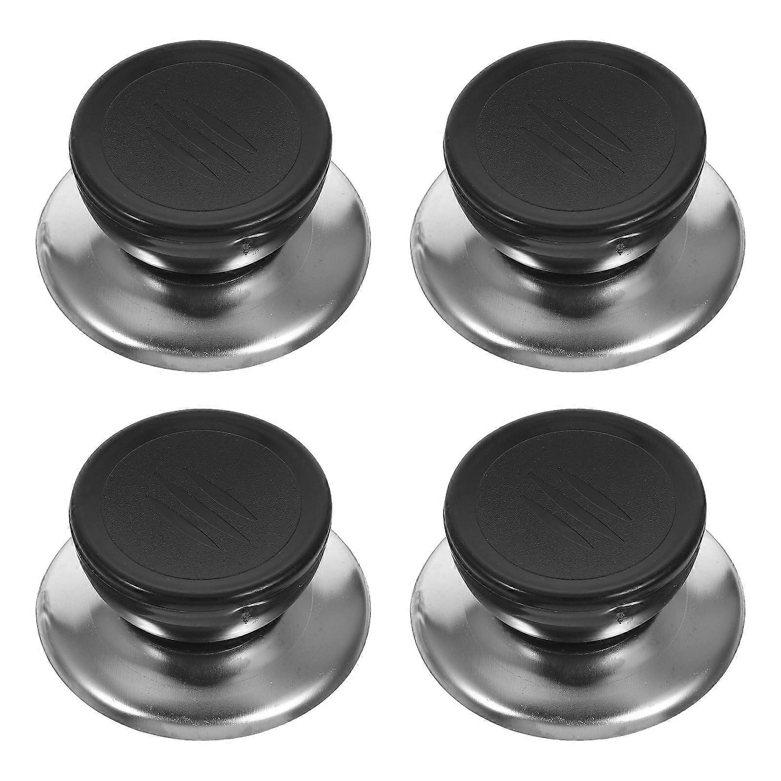 Pot Lid Top Replacement Knob Heat-Resistant Universal Pot Handle Replacement For Cookware 4 Sets