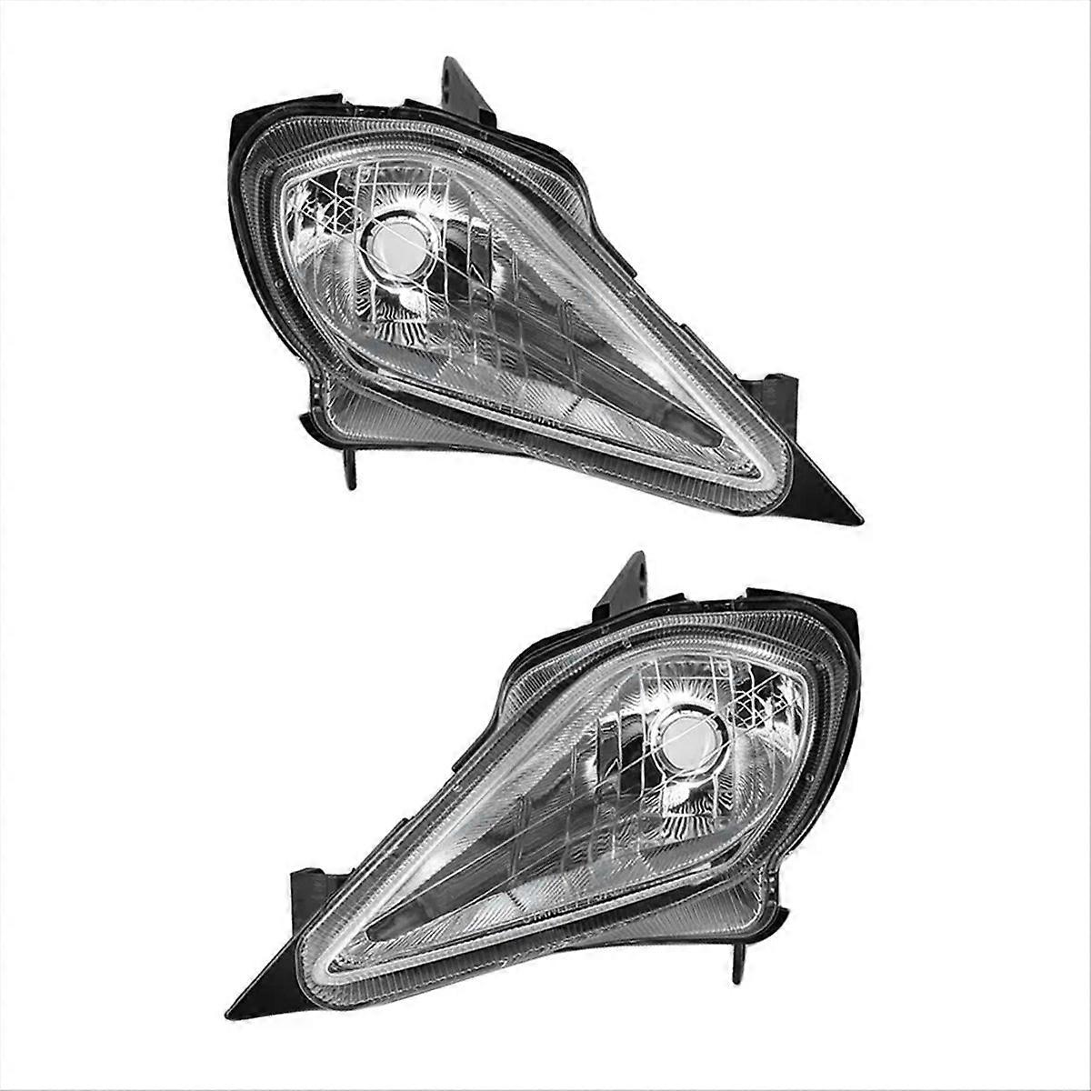 1Pair Motorcycle LH & RH Headlights Assemblies