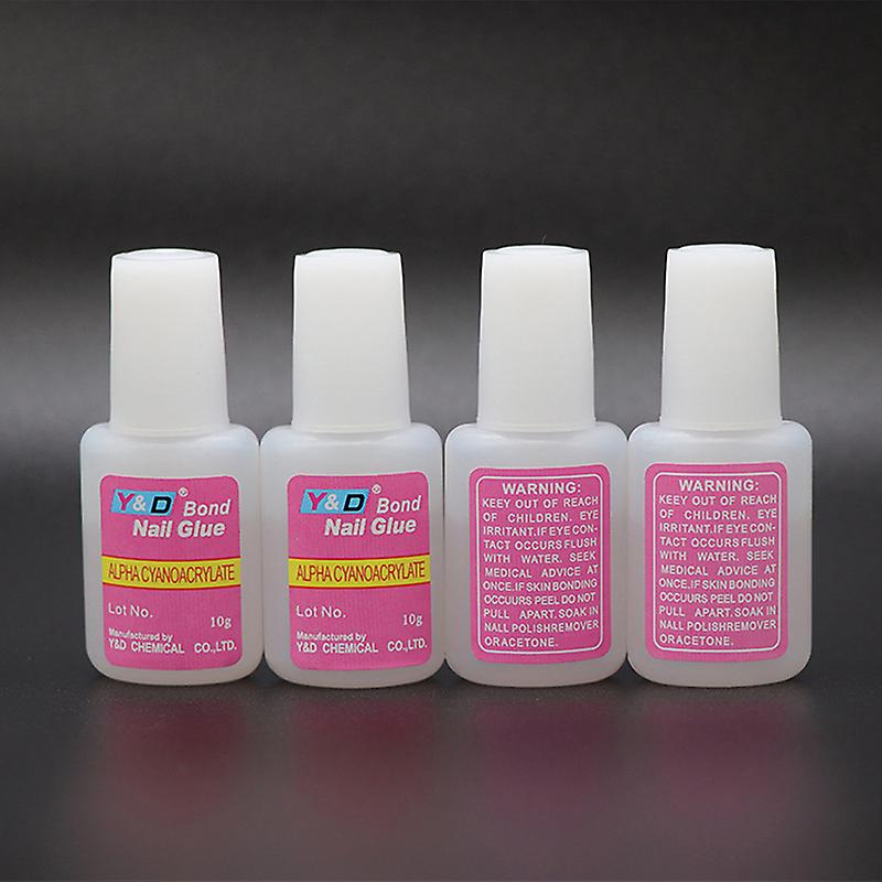 Strong Nail Glue Adhesive With Brush False Nails Glitter Acrylic With Brush