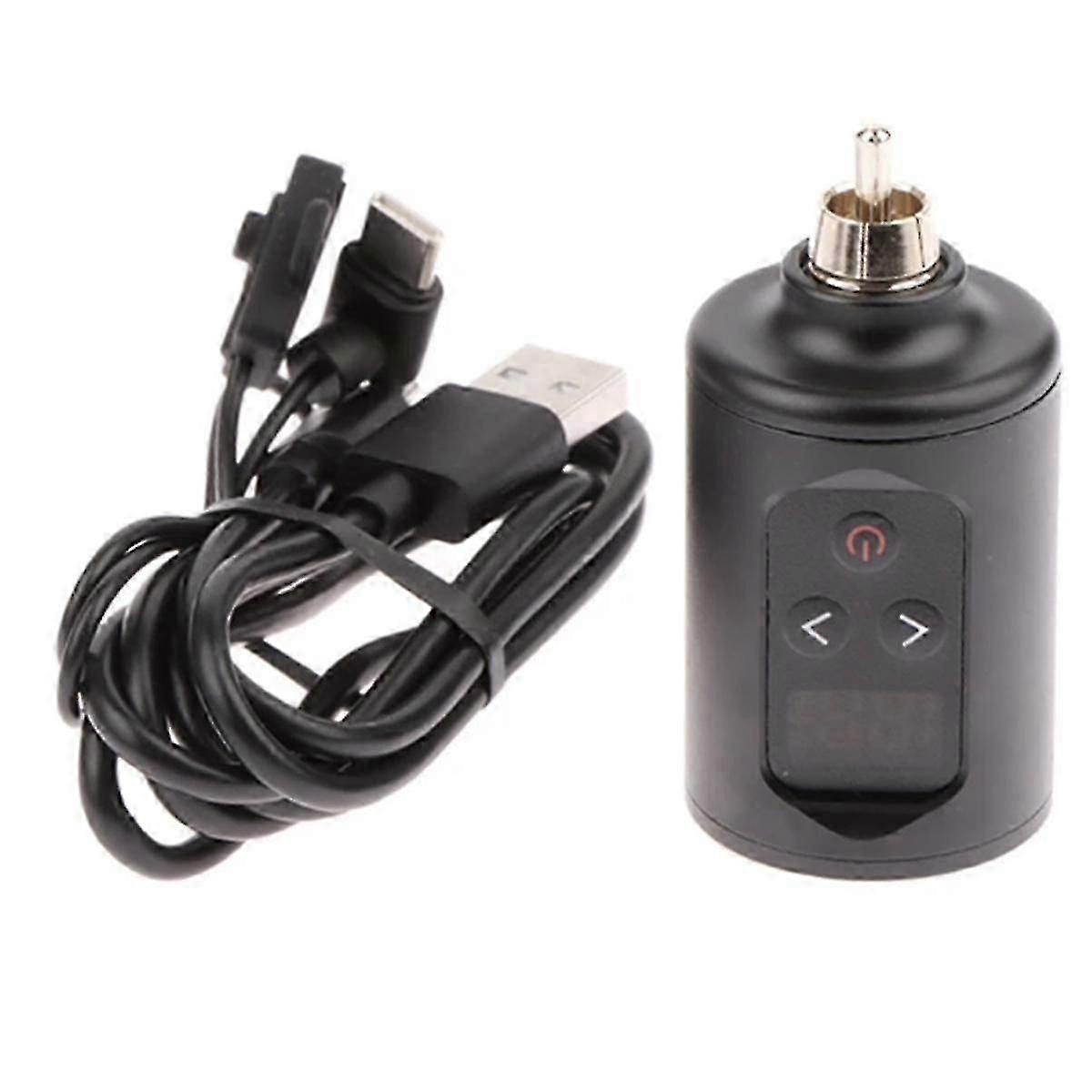 Kablosuz Dövme Güç Soketi 1400MA Taşınabilir Şarj Edilebilir Pil Dövme Kaynağı