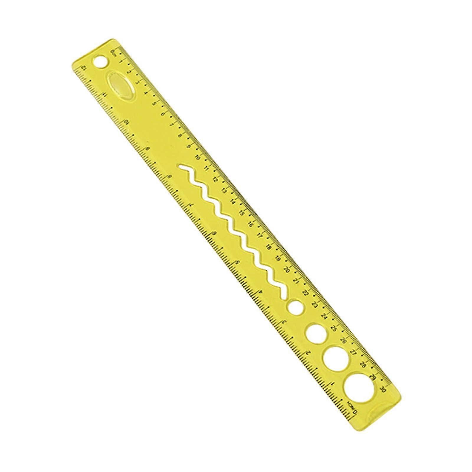 WRXMIJNHGSA Soft Ruler Student Stationery 30cm Ruler Multi Functional School Supplies Measuring Soft Ruler
