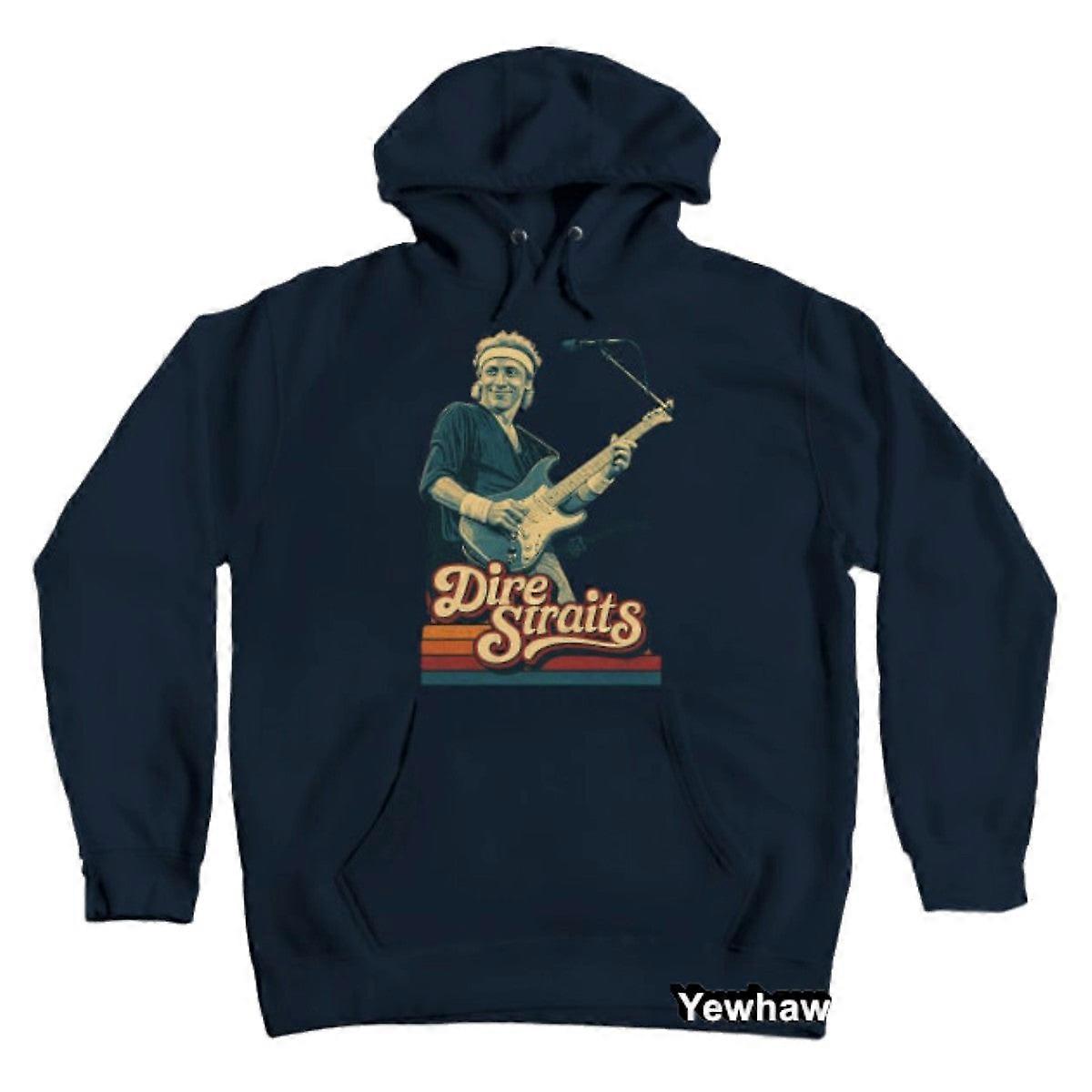 Sweat à capuche Dire Straits, pull unisexe avec poche