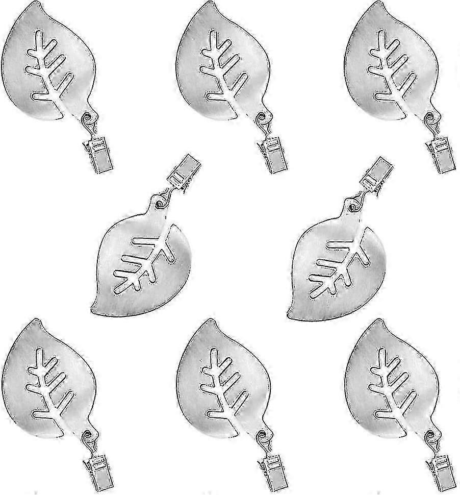 8 Pcs Table Clips, Stainless Steel Tablecloth Clips Table Cloth Clips