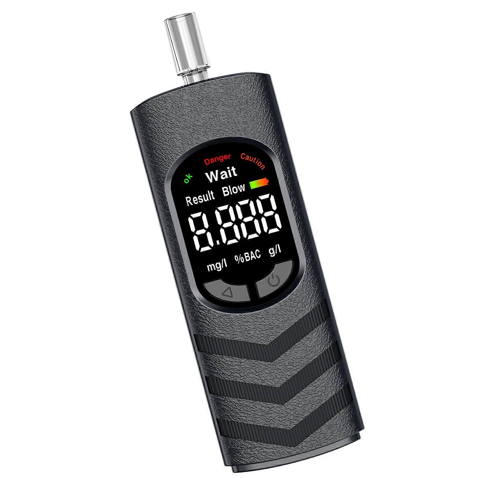 High Accuracy Breathalyzer Portable Tester Analyzers With Voice Broadcast Fast Response For Driver Use Multicolor