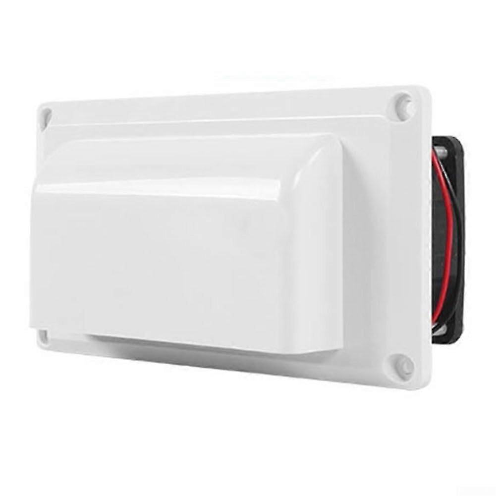 Efficient 12V Exhaust Fan For RVs And Trailers White Quick Installation Reliable Operation