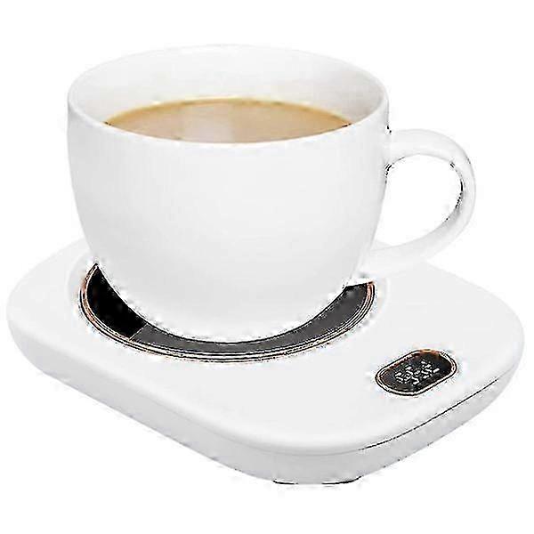 USB Mug Warmer with Thermostatic Control for  Electric Mugs. Safe & Efficient Heating Plate