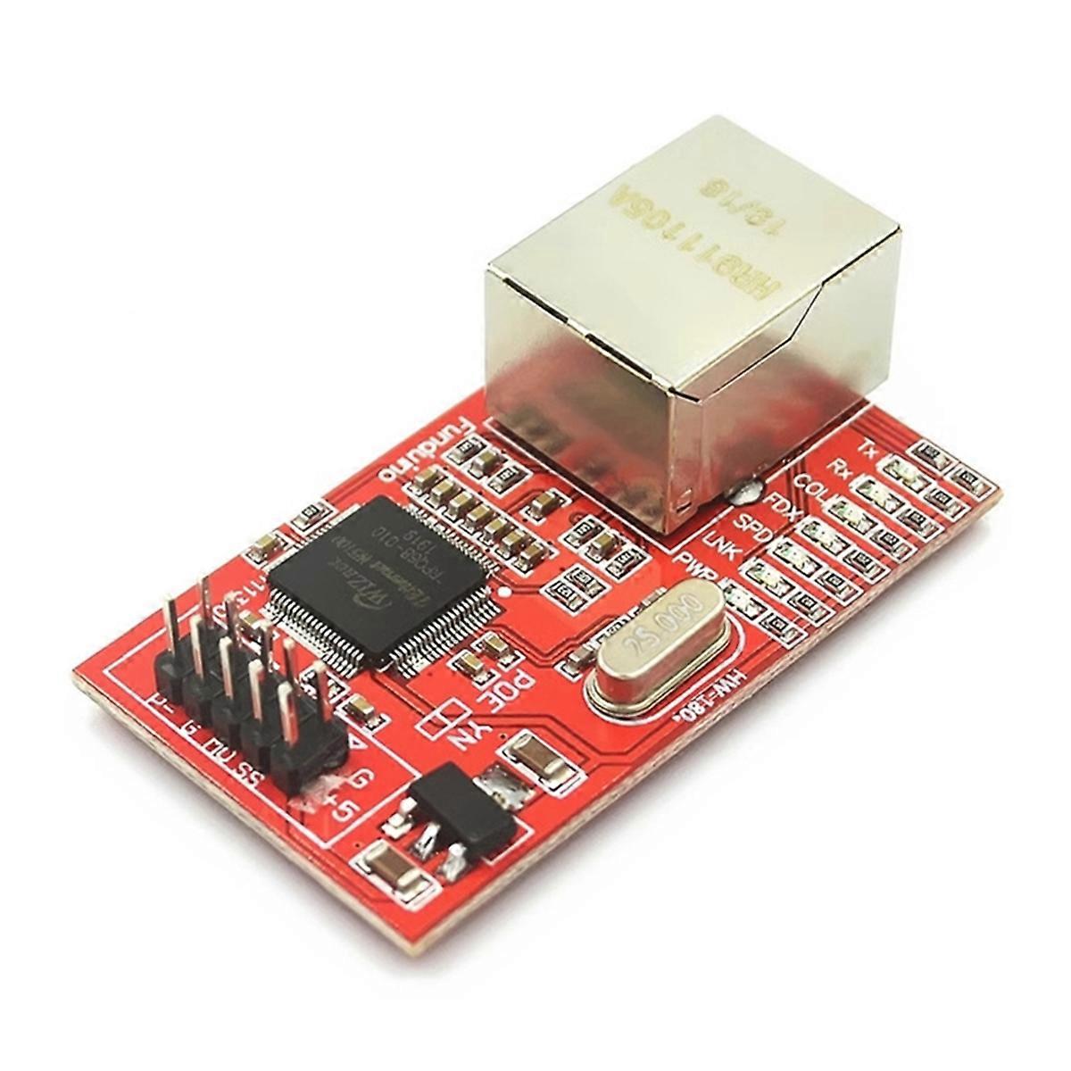 Mini W5100 LAN Ethernet Shield Network Board Module R3 W5100 3.3V Compatible for Ethernet