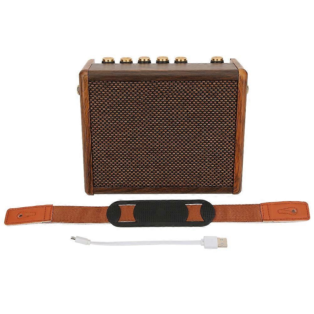 Portable Acoustic Guitar Wireless Speaker Amplifier Built In Battery for Flatsons Crush 15