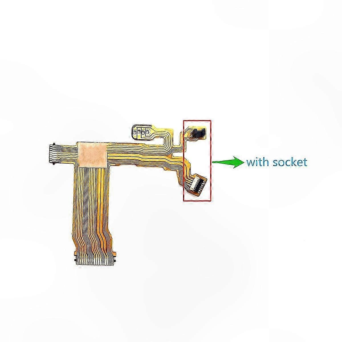 M.ZUIKO 14-42mm EZ Lens Flex Cable Replacement with Two Sockets