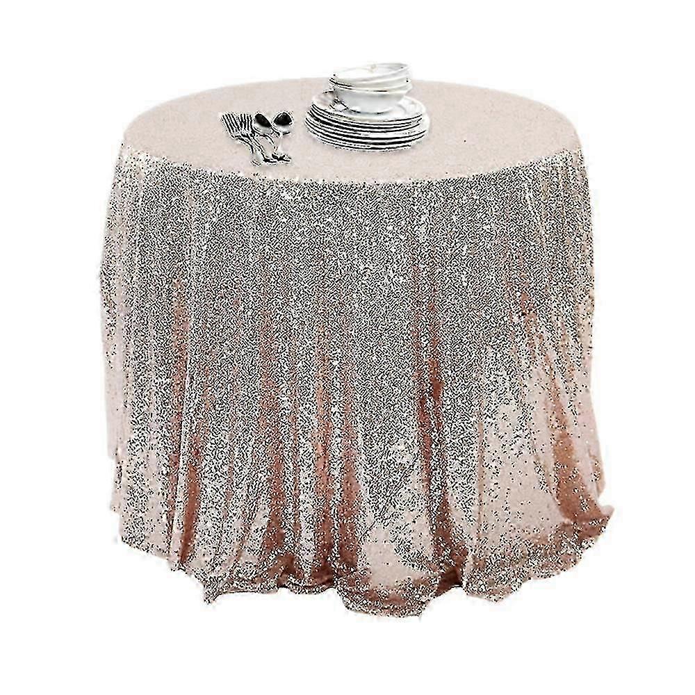 Sparkly Drape Tablecloth Tablecloth Sequin Fabric Tablecloth for Ceremony Party Halloween 120cm*180cm hwy SH