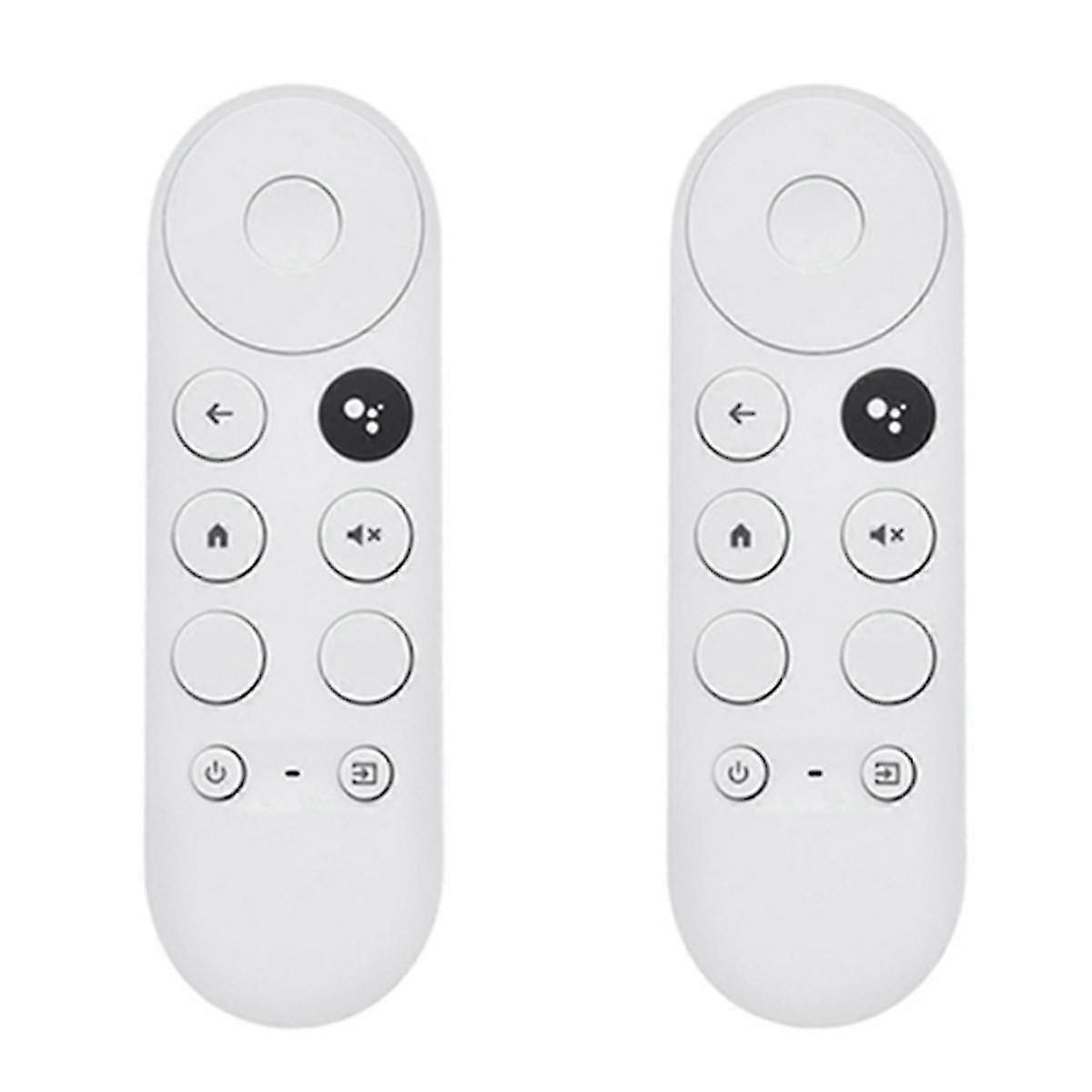 2 Pcs Bluetooth Voice Remote Control for 2020 Google TV 4K Snow G9N9N Remote Control Replacement