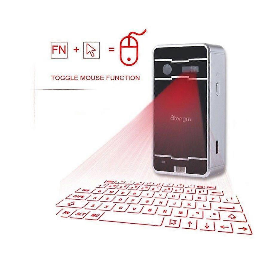Leing Fst Virtual Laser Keyboard Bluetooth Wireless Proiector Telefon Tastatură pentru computer iPhone Pad laptop cu funcția de mouse-ul