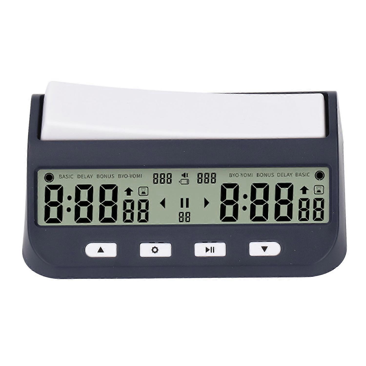 Digital Chess Timer Professional Multifunctional Portable Digital Chess Clock with Alarm Function