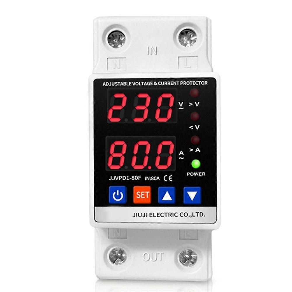 Self-Restorable Adjustable Over-Voltage And Under-Voltage Protector Reset Switch