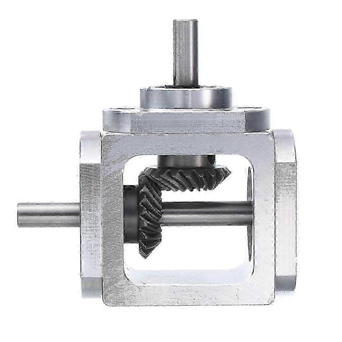 90 Degree Right Angle Bevel Gearbox 1:1 Ratio Single Output Shaft 1 Module 20 Teeth Bevel Gear