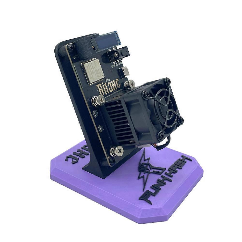 Bitaxe Gamma 601 BTC Solo Miner 1.2TH/S 18W Bitcoin BTC Miner BM1370 Asic Chip From Antminer S21 Pro Wth Stand BR PLUG