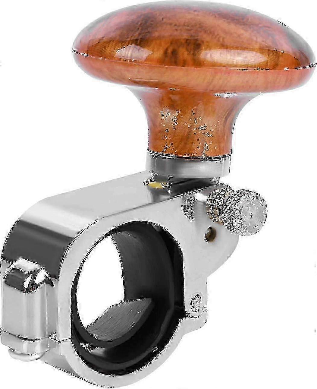 Compact Steering Wheel Spinner - Button Control for Automotive Use