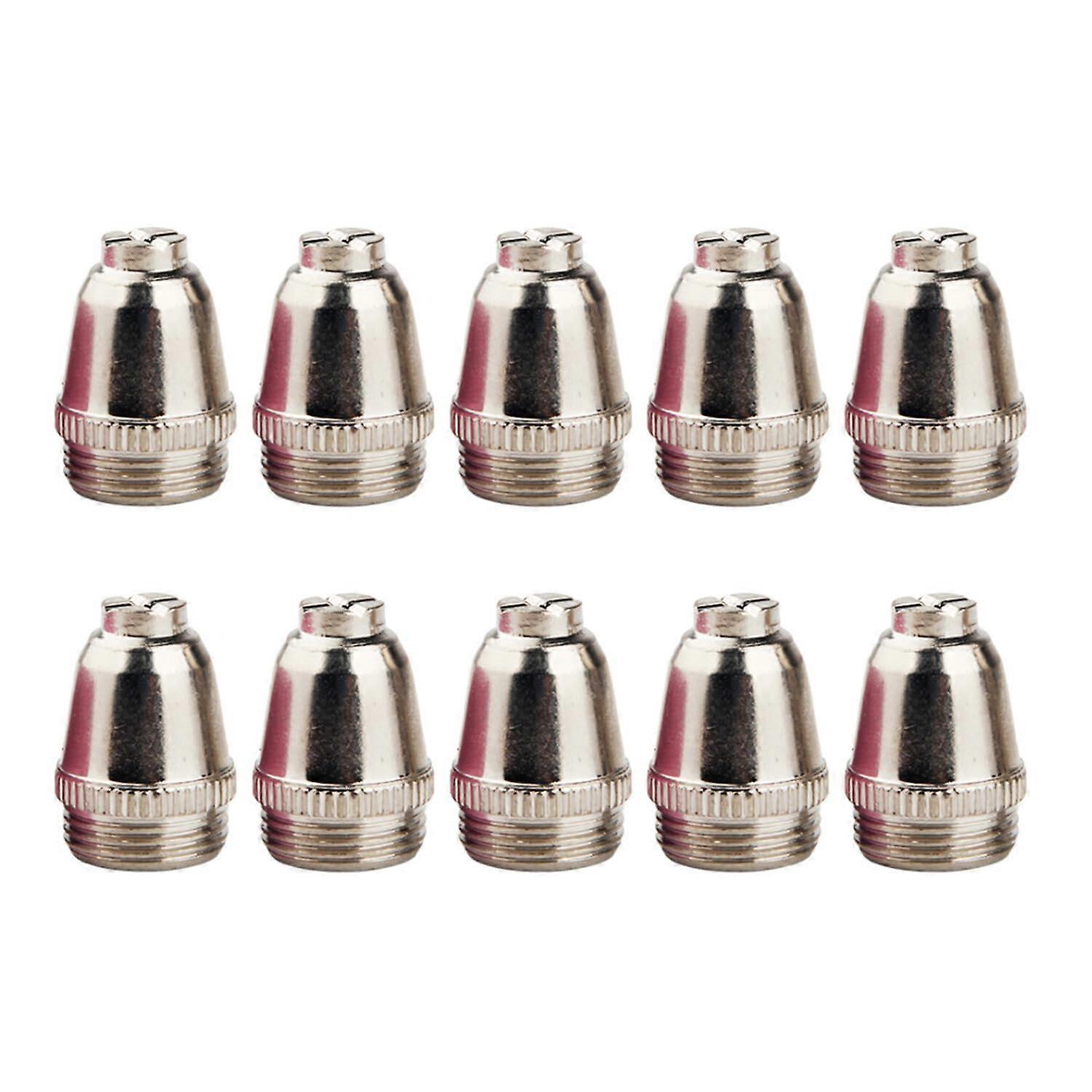 10 Pcs Plasma Cutter Tips Nozzles Compatible with CUT55HF CUT55HF Welding Tools