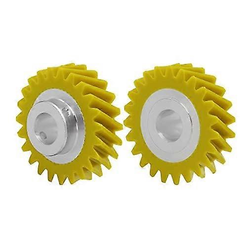 Stand Mixer Worm Gear Replacement for Whirlpool Mixers WPW10112253, Fits 5K45SS 5K5SS 5KPM5, 2 Pack