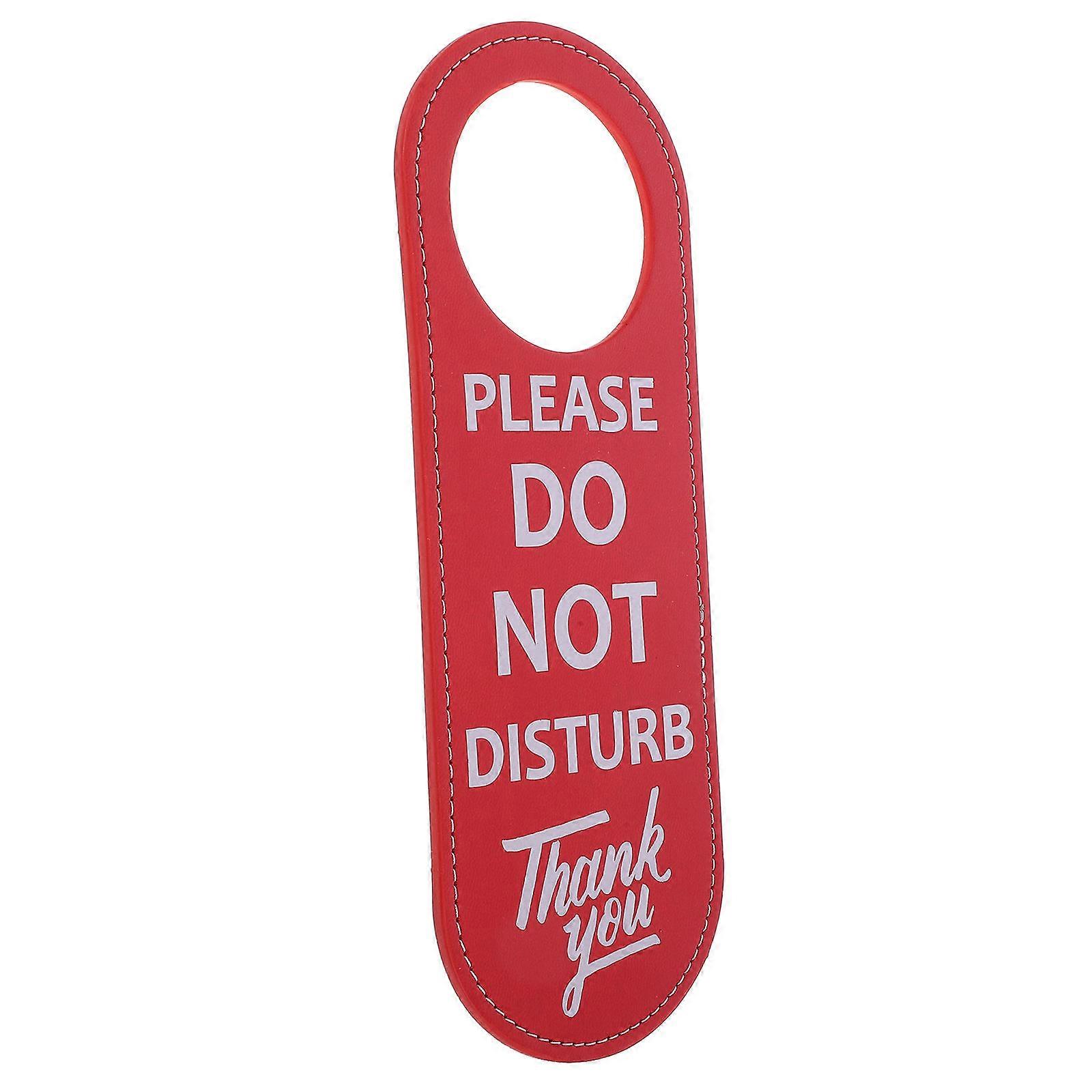Do Not Disturb Door Sign Double Side Door Hanger 2Pcs
