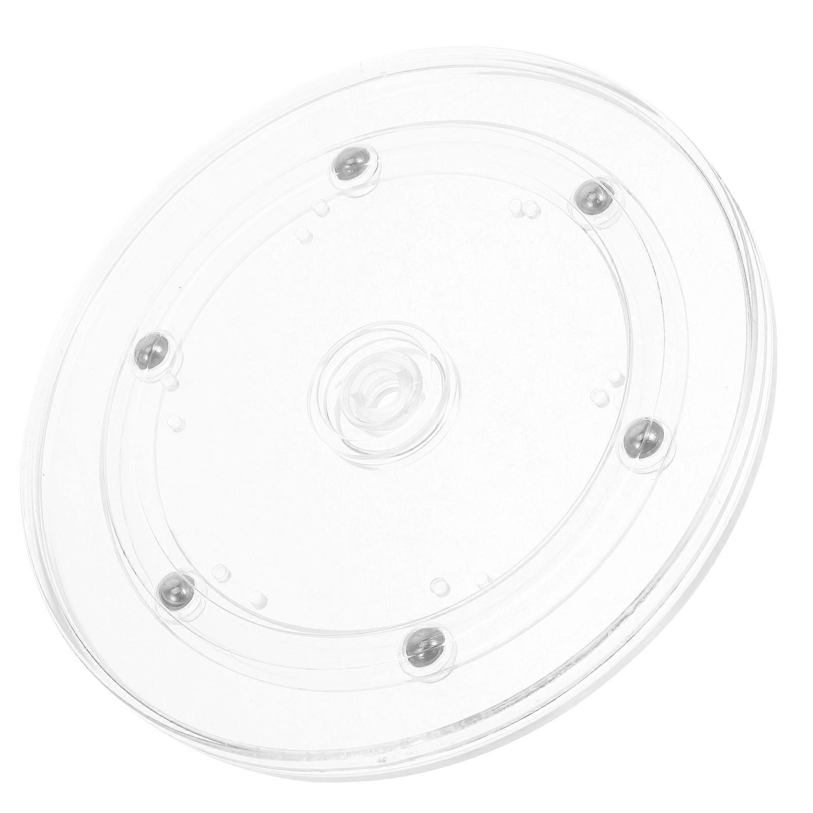 Transparent Turntable Base Acrylic 360 Degree Rotation Bearing