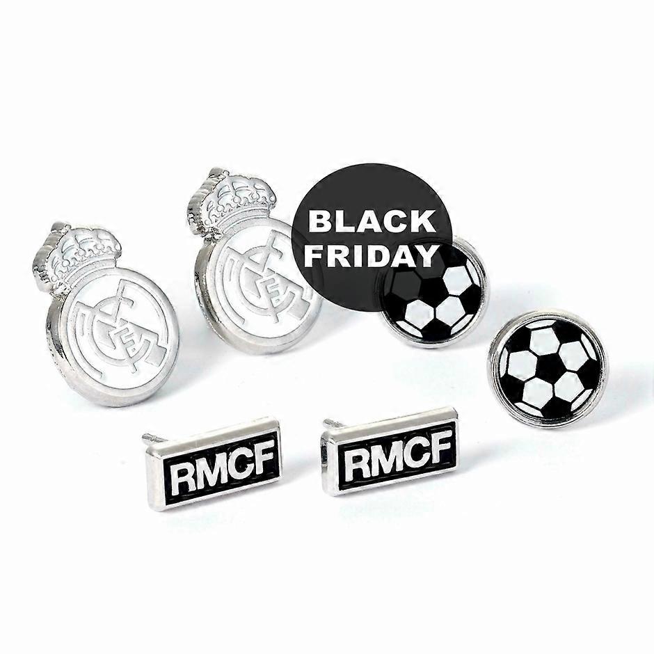 Real Madrid Set of 3 Stud Earrings RMES0007