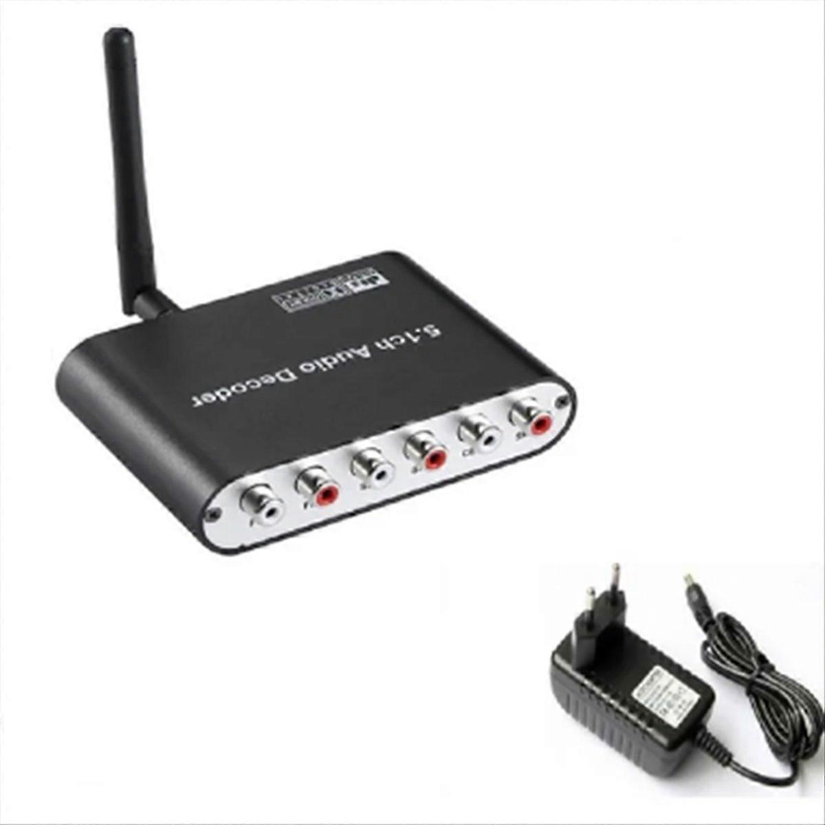 Digital 5.1 Audio Decoder DTS/AC3 Converter LPCM To 5.1 (A) EU Plug