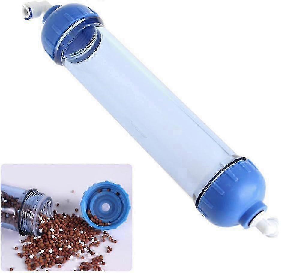 Water Filter Housing Fill,Water Purifier T33 Shell Filter Tube Parts Kit Water Refillable Inline Filter Reverse Osmosis