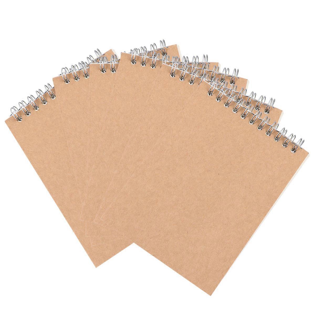 Diary Notebook Kraft Notebook for Writing 24Pcs A6 Notebooks for School