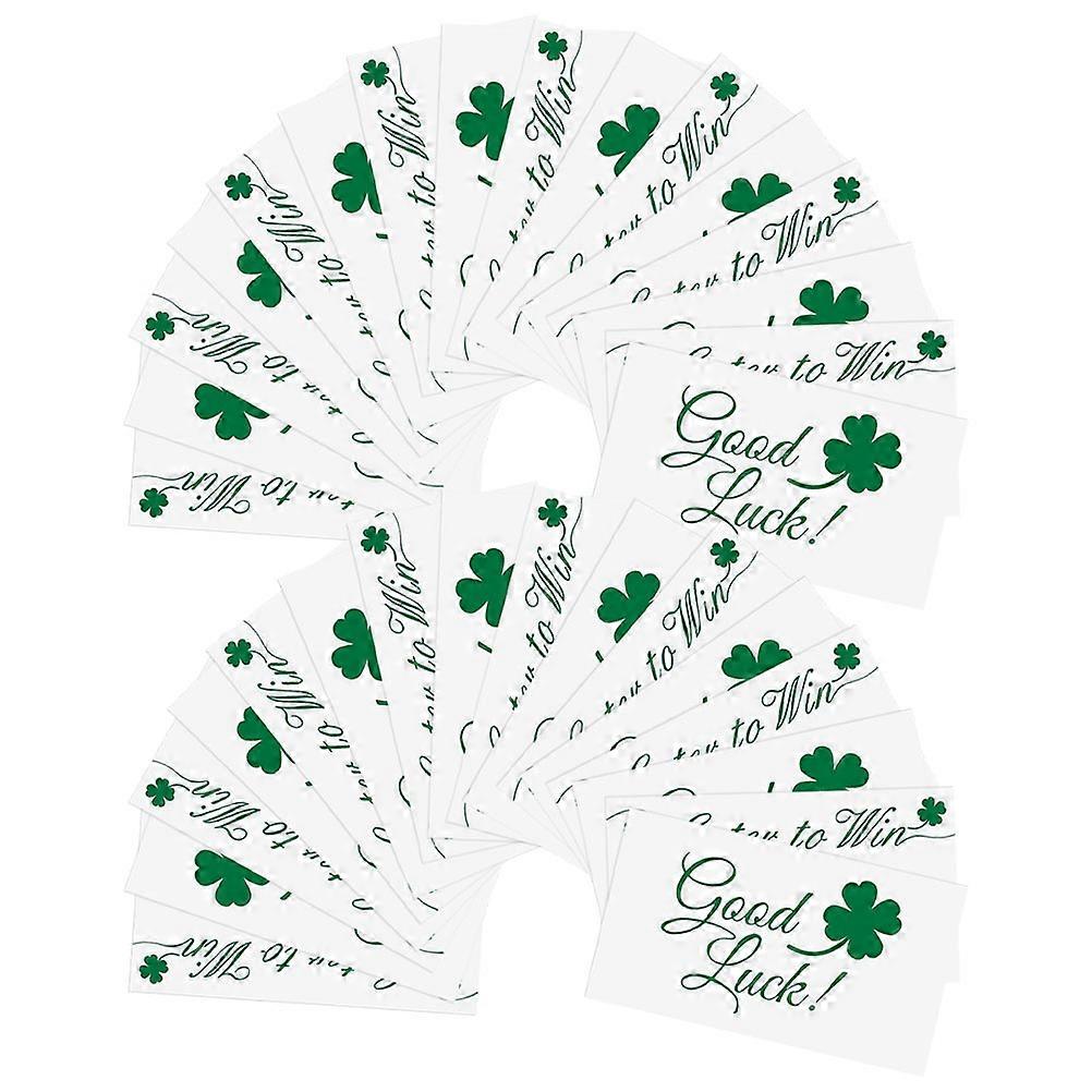 200Pcs Green Raffle Tickets for Party Entry Form Cards with Voting