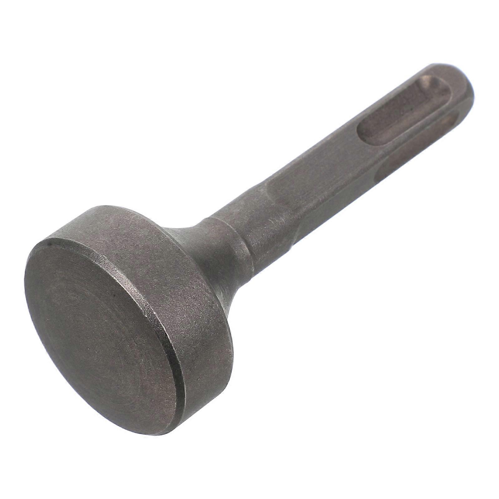 Silver Ground Rod Driver Plus Steel Drill Bit Adapter for Post Installation