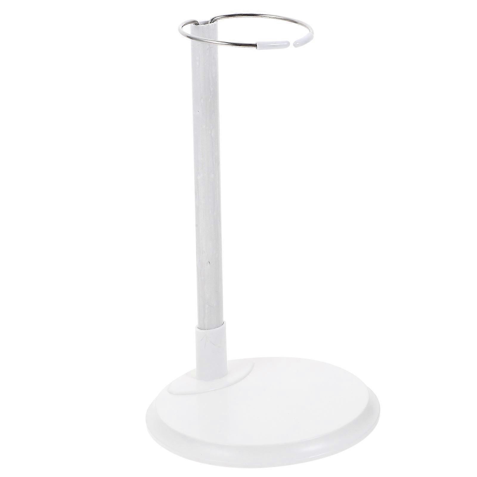 Doll Stand White Plastic for Display Holder 3Pcs Doll Support Bracket Mannequin