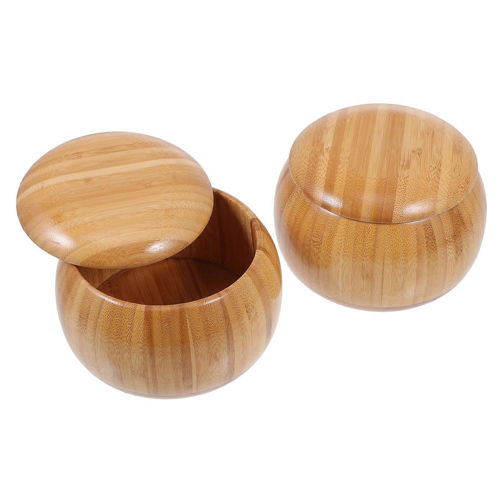 Brown Simple Pieces Boxes for Storage of Chess Pieces Compact Design Synthetic Material 4.5x4.5x3.5 Inches