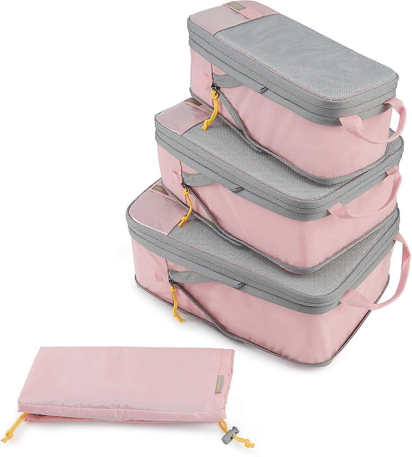 Compression Packing Cubes for Suitcases.  6 Set/4 Set/2 Set Travel Organizer