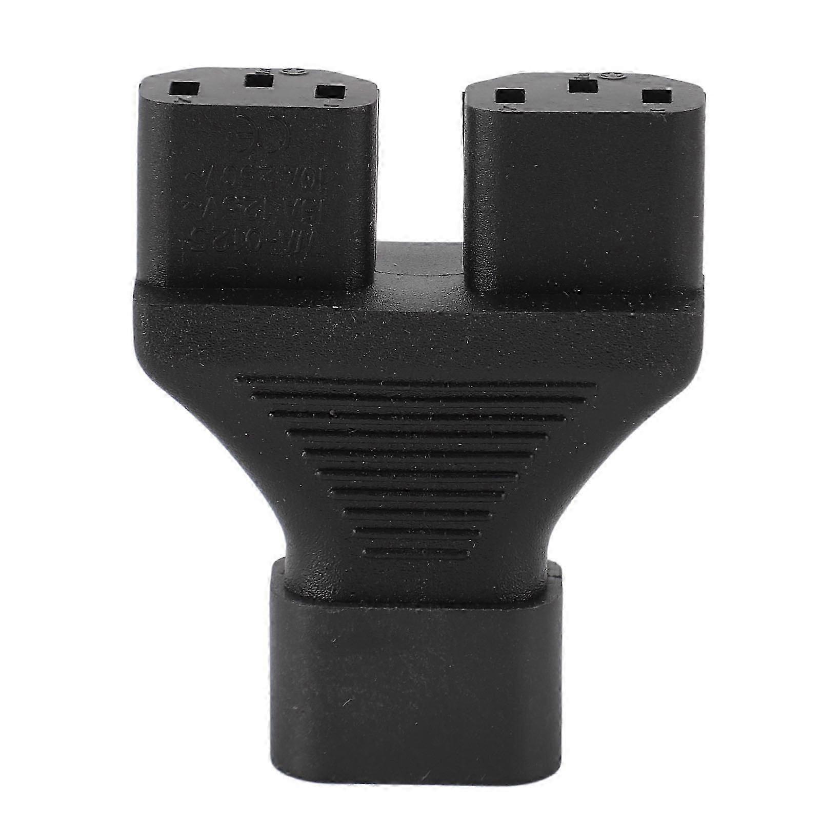 Eonvic Cavo di alimentazione IEC 320 C14 a 2 x C13, spina C14 a 2 x C13 Eonvic Cavo di alimentazione IEC 320 C14 a 2 x C13, spina C14 a 2 x C13