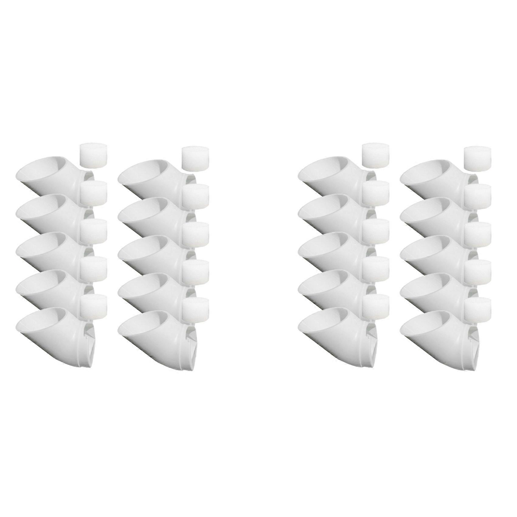 20 Sets Hydroponic Soil-Free Growing System DIY Hydroponic Nursery Garden Kit