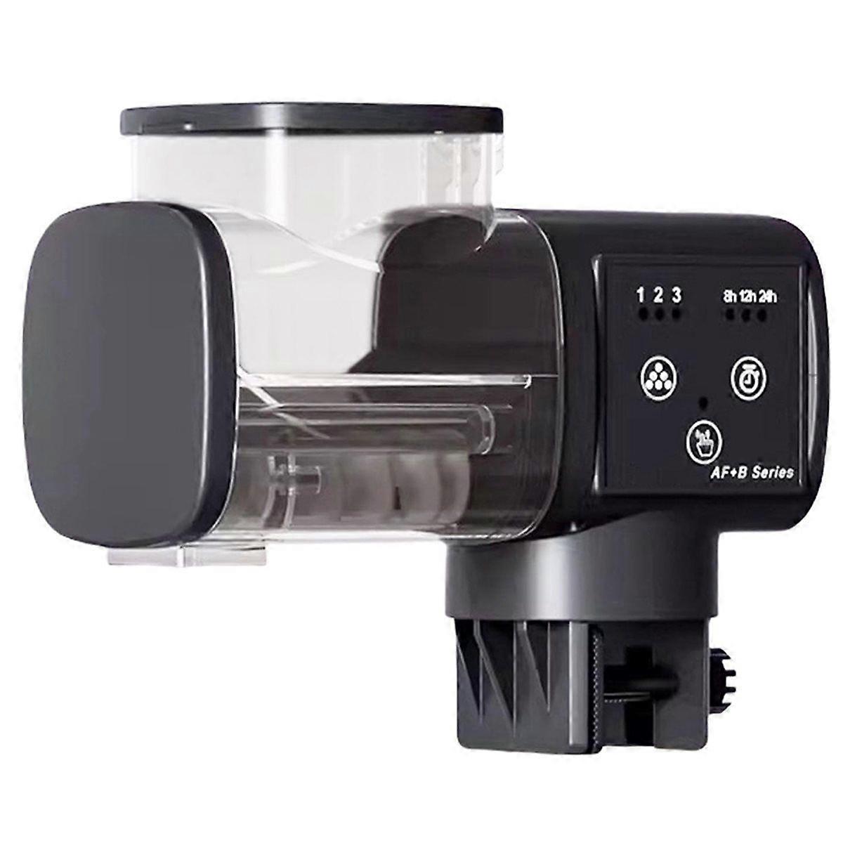 Automatic Smart Fish Tank Feeder Rechargeable Design Waterproof Precise Portion Control for Fish Tu