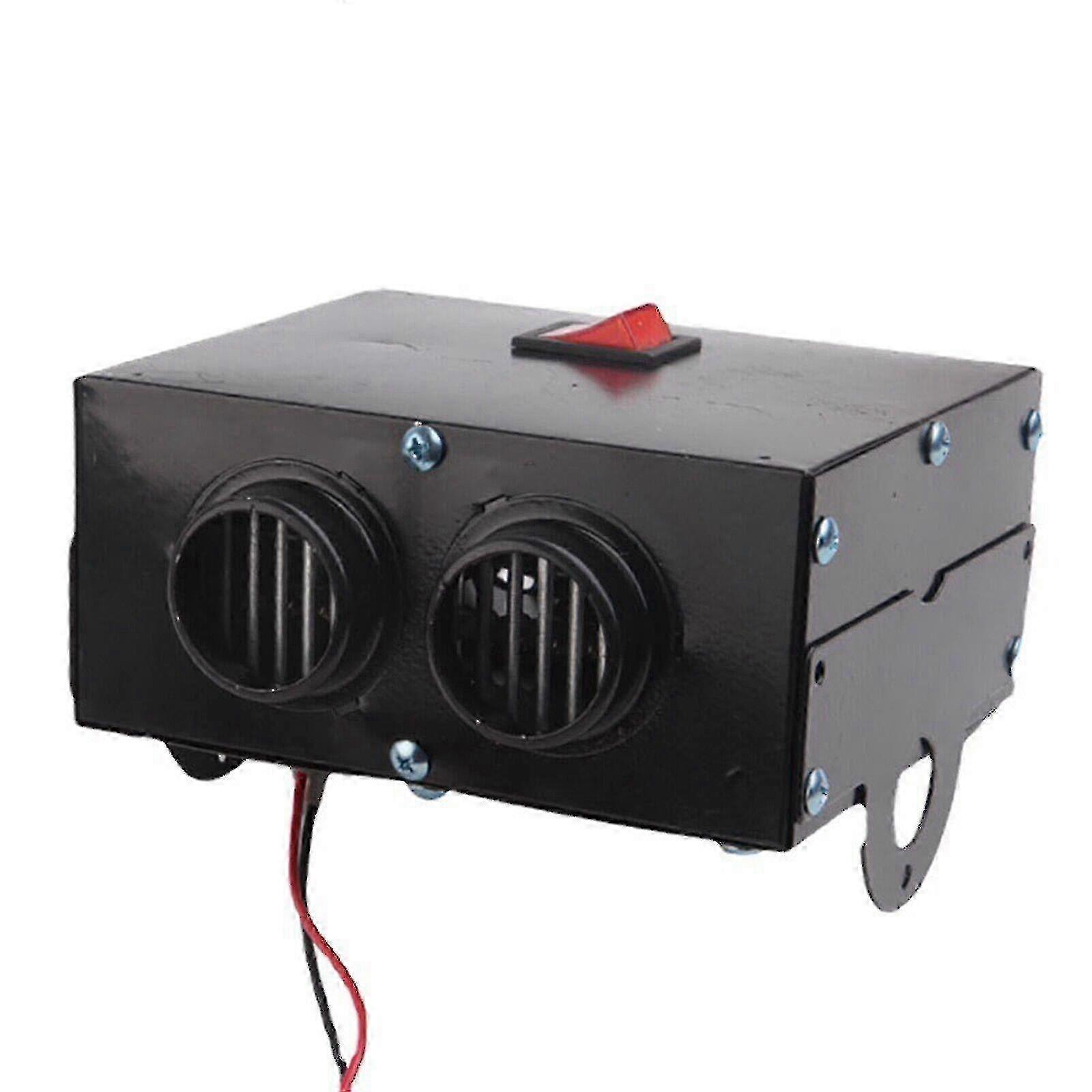 Portable 12V Fan Heater for Quick Car Warming and Defrost Solution