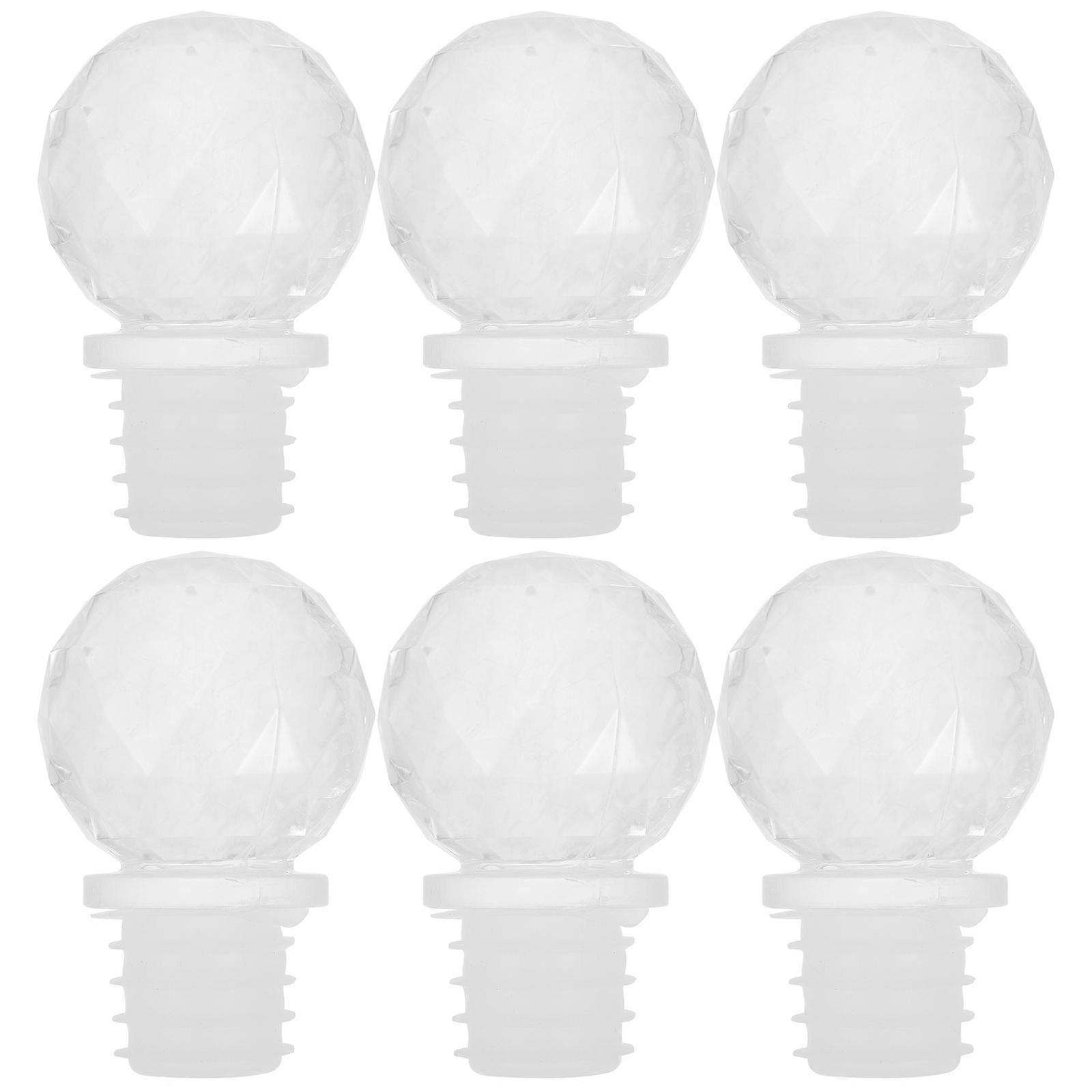Elegant Stoppers Decorative for Parties 6Pcs